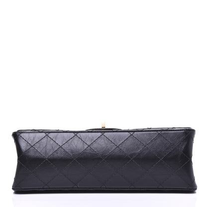 Chanel Aged Calfskin Quilted 2.55 Reissue 225 Flap Black 19 of 31