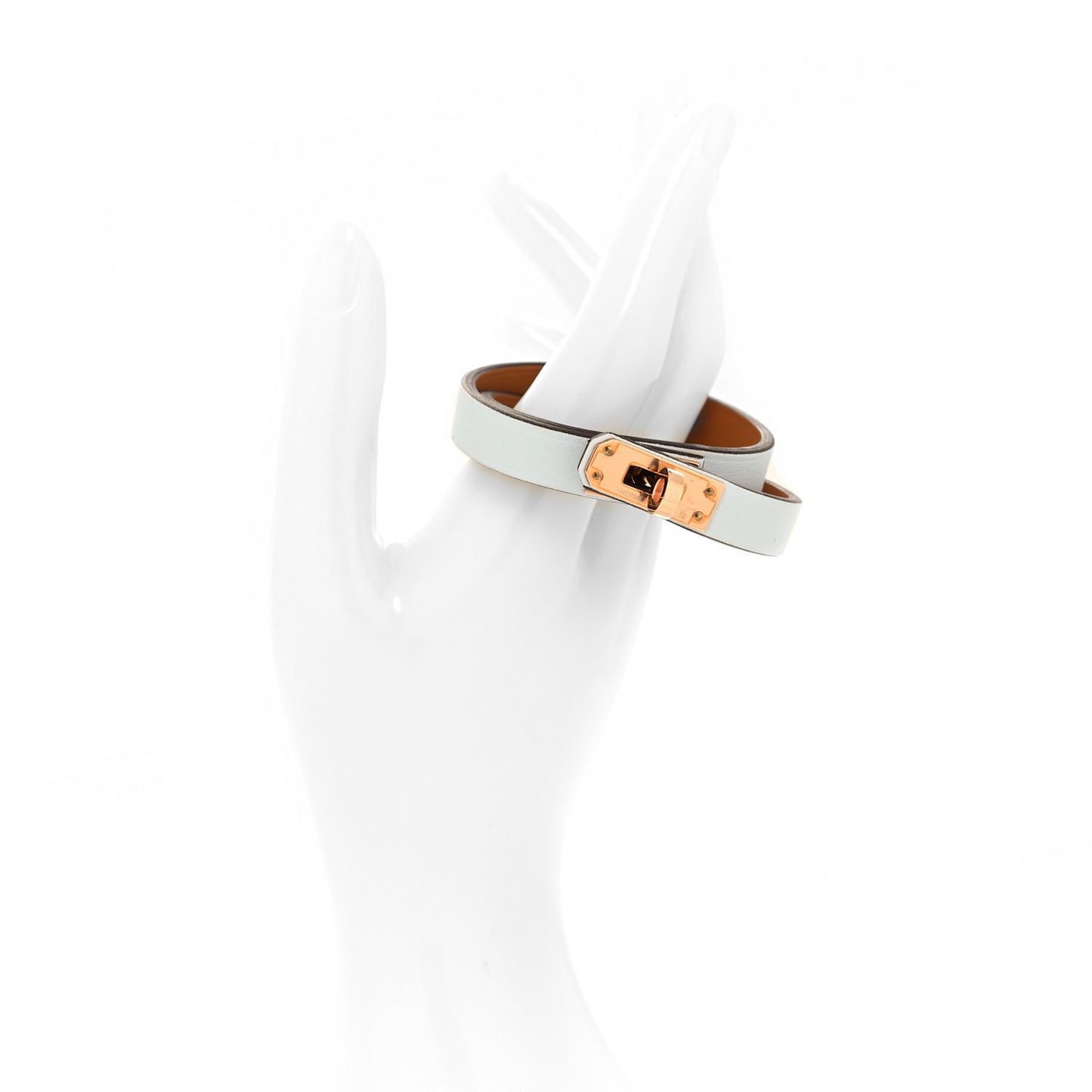 Swift Kelly Double Tour Bracelet Bleu Brume