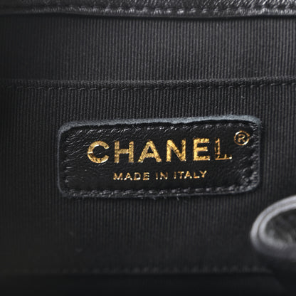 Chanel Lambskin Quilted Small Duma Drawstring Backpack Black 5 of 9
