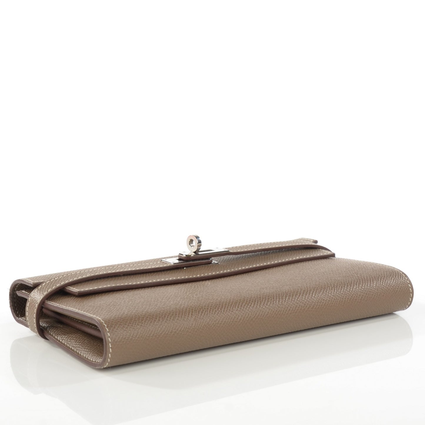 Epsom Kelly Longue Wallet Etoupe