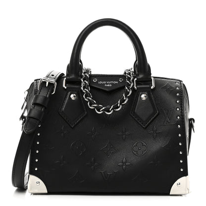 Louis Vuitton Calfskin Monogram Bold Speedy Trunk 20 1 of 10