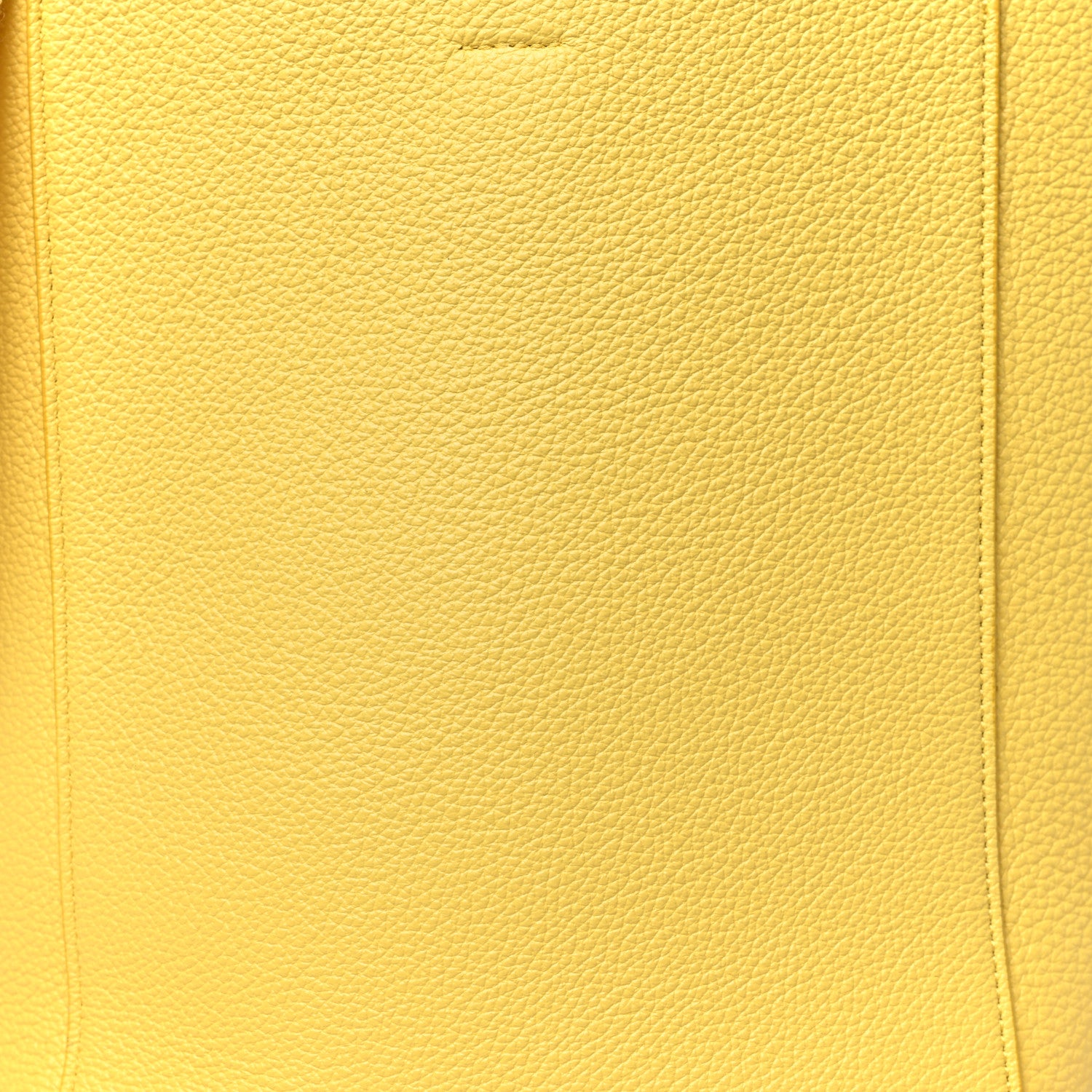 Celine Soft Grained Calfskin Small Sangle Bucket Bag Citron 7 of 11