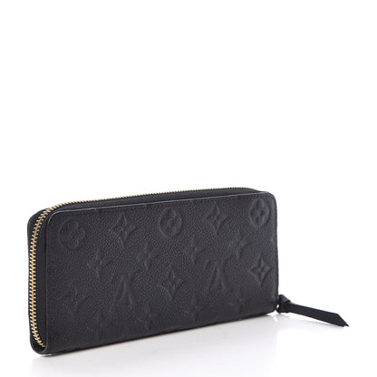 Louis Vuitton Empreinte Clemence Wallet Black 3 of 8
