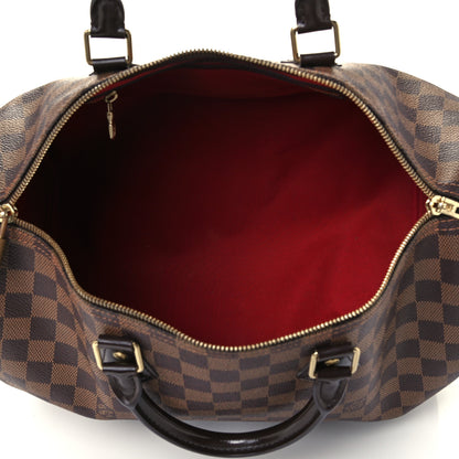 Louis Vuitton Damier Ebene Speedy Bandouliere 35 5 of 12