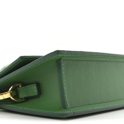 Jacquemus Smooth Calfskin Le Chiquito Long Green 8 of 9