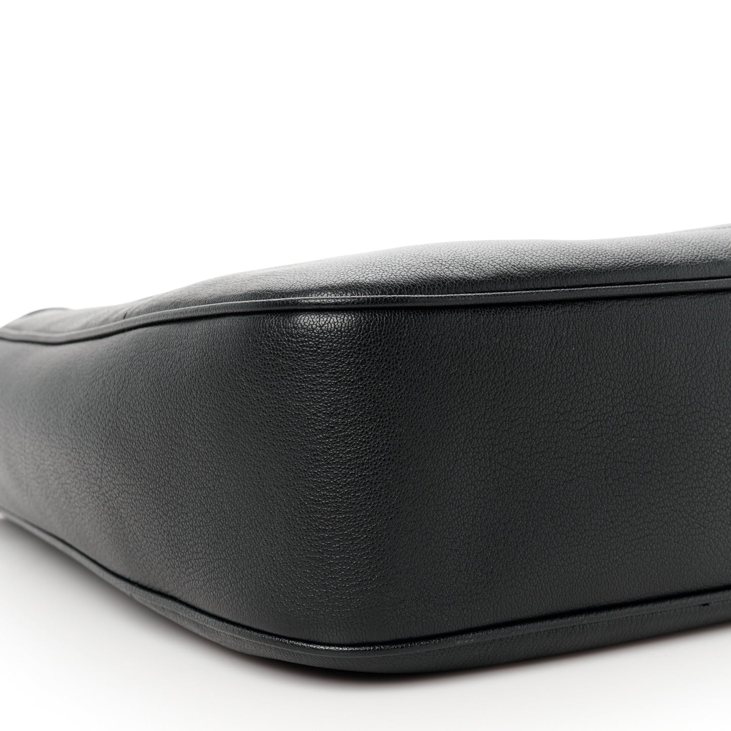 Goatskin Large Aphrodite Shoulder Bag Black