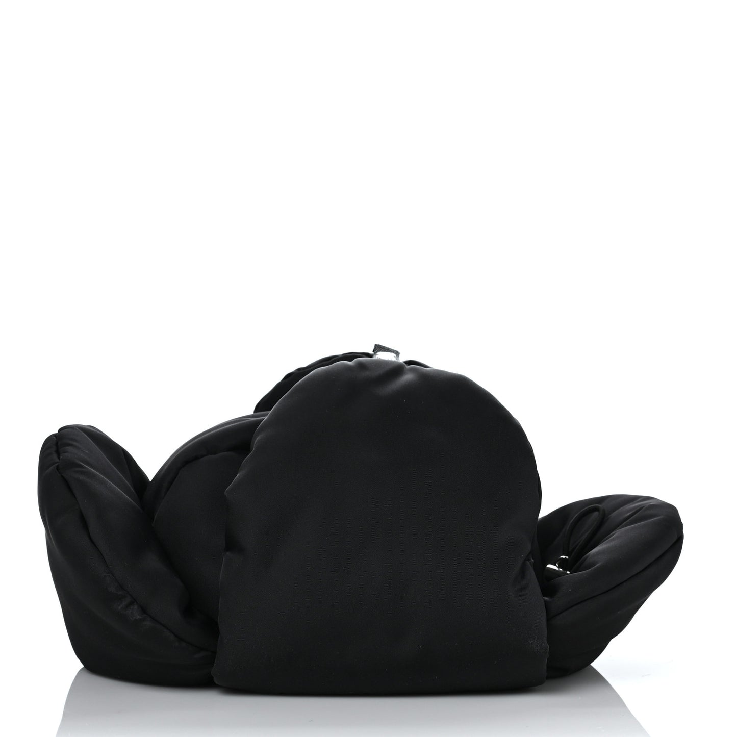 Nylon Ear Flap Hat M Black