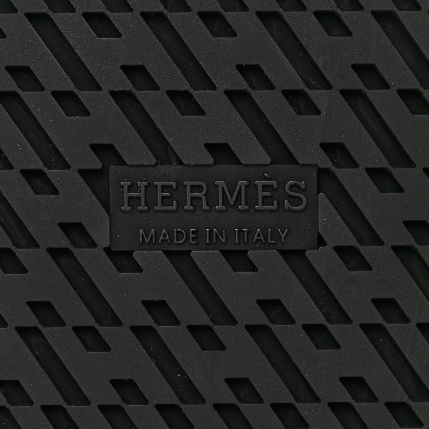 Hermes Calfskin Womens Chypre Sandals 37 Black 6 of 14