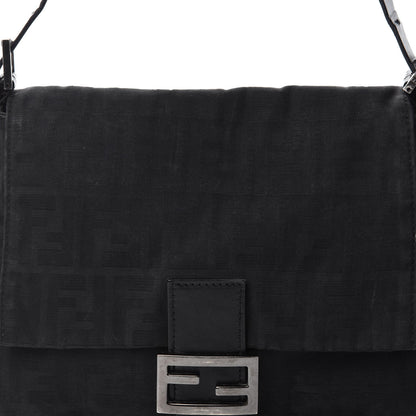 Fendi Zucca Mama Baguette Black 11 of 11