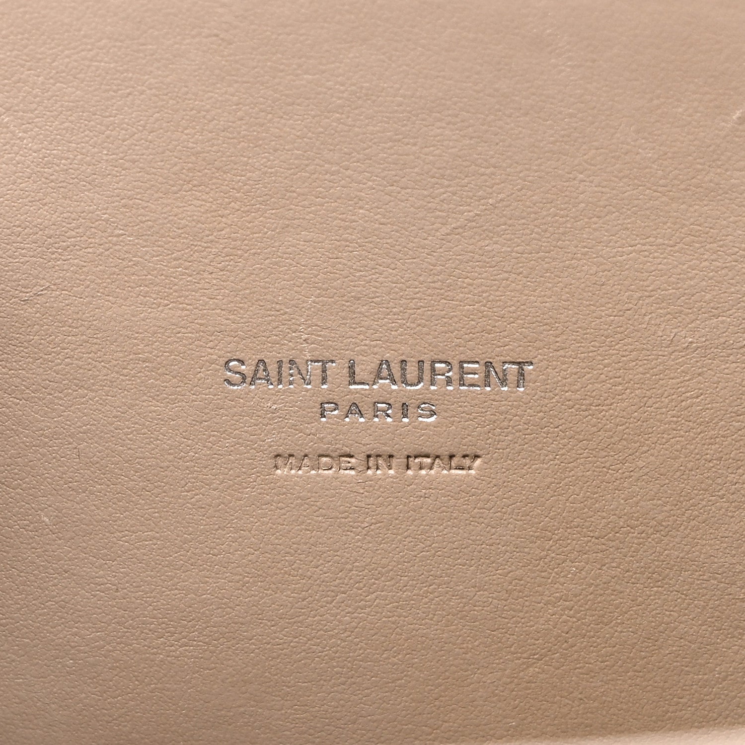 Saint Laurent Grained Calfskin Topstich Baby Sac De Jour Taupe 6 of 9