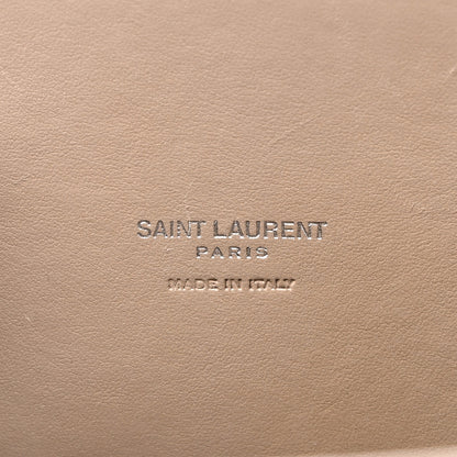 Saint Laurent Grained Calfskin Topstich Baby Sac De Jour Taupe 6 of 9