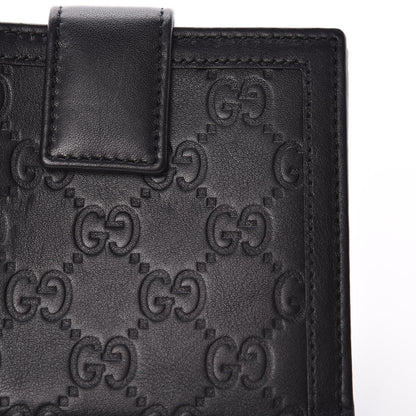 Gucci Guccissima Sukey French Flap Wallet Black 10 of 11