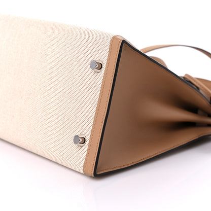Hermes Toile H Swift Kelly Sellier 28 Ecru Chai 8 of 10