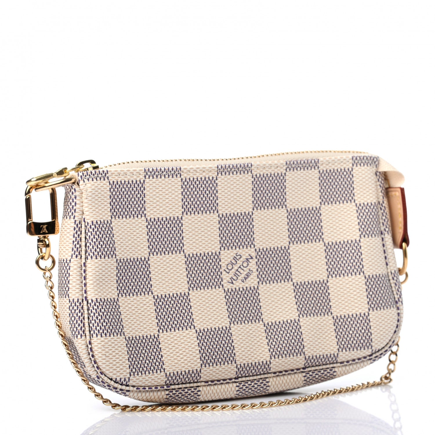 Louis Vuitton Damier Azur Mini Pochette Accessories 3 of 7