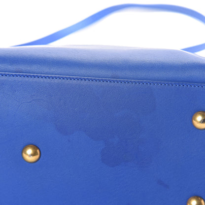 Saint Laurent Calfskin Small Classic Y Cabas Royal Blue 10 of 10