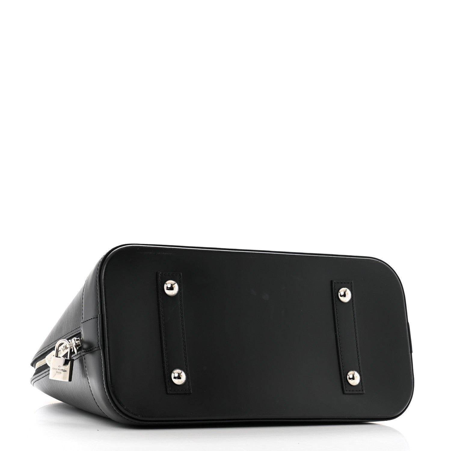 Louis Vuitton Epi Alma MM Black 4 of 13