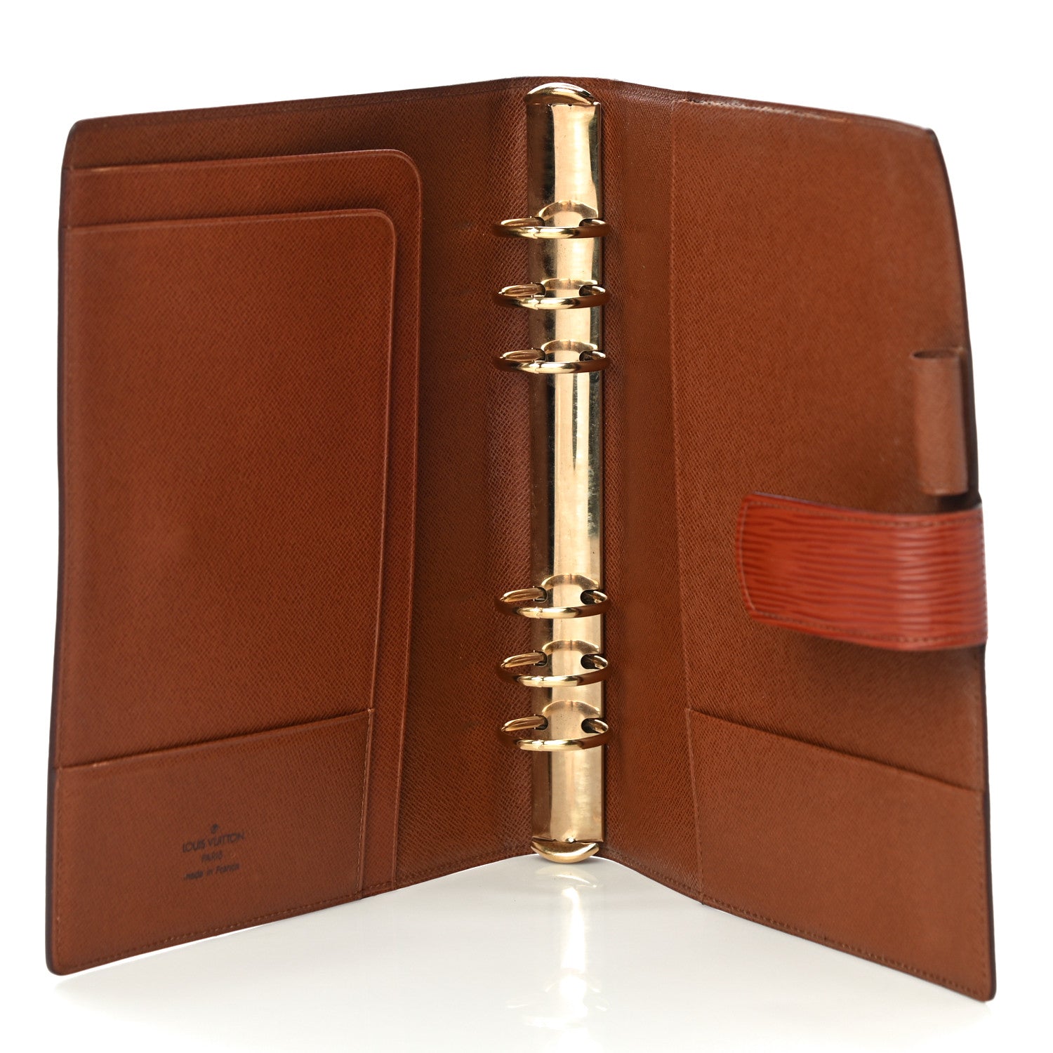 Louis Vuitton Epi Large Ring Agenda Cover Fawn 5 of 12
