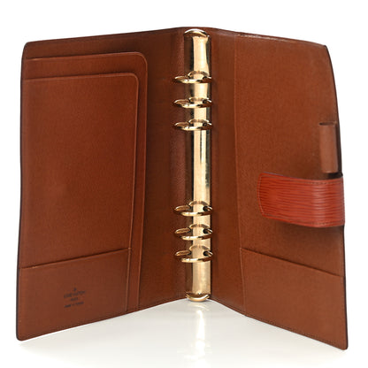 Louis Vuitton Epi Large Ring Agenda Cover Fawn 5 of 12