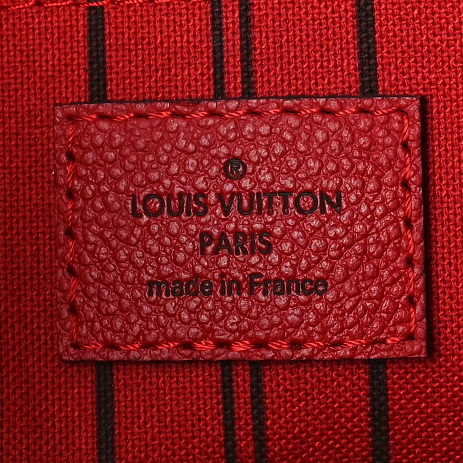 Louis Vuitton Empreinte Montaigne MM Cherry 6 of 8