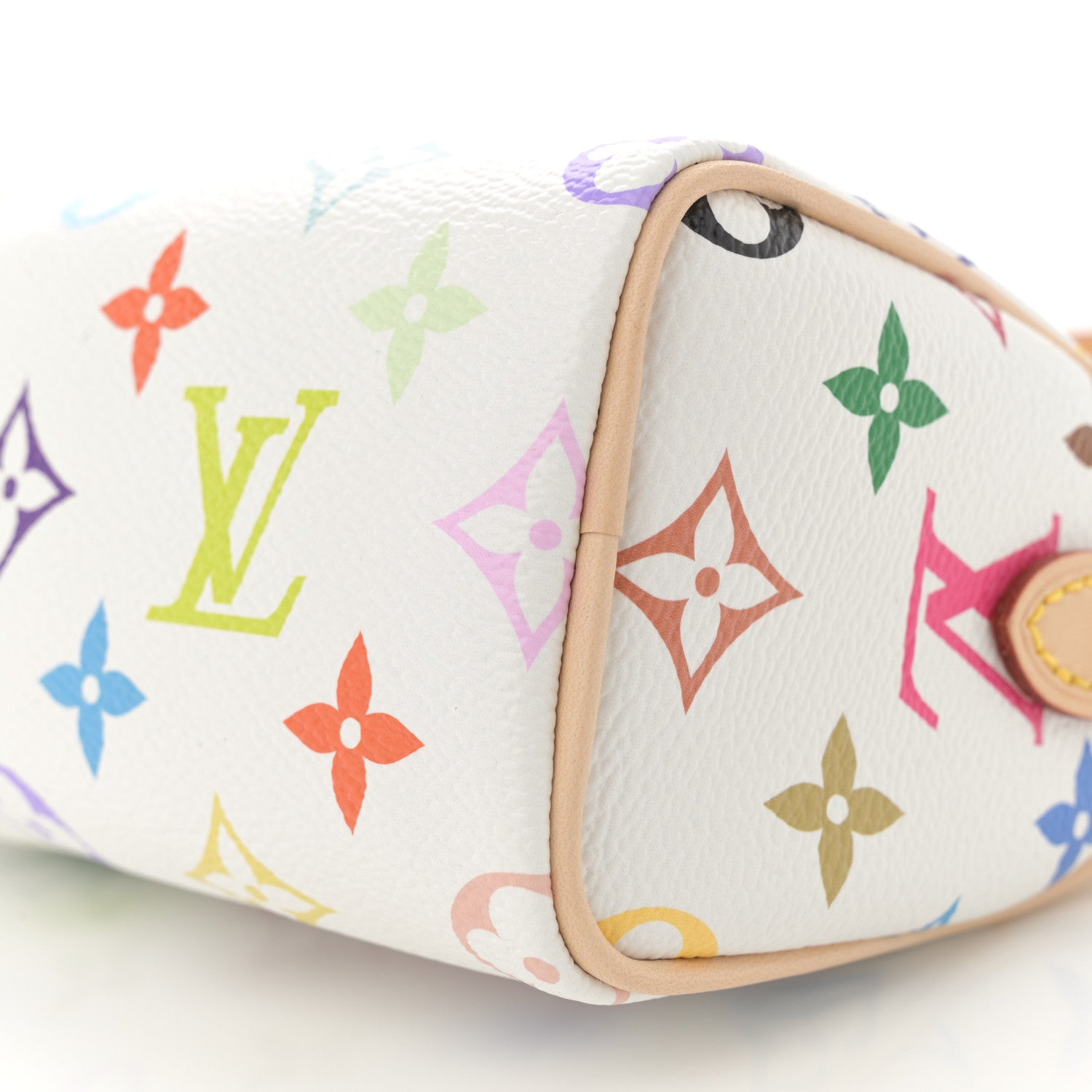 Louis Vuitton LV X TM Monogram Multicolor Nano Speedy White 9 of 10