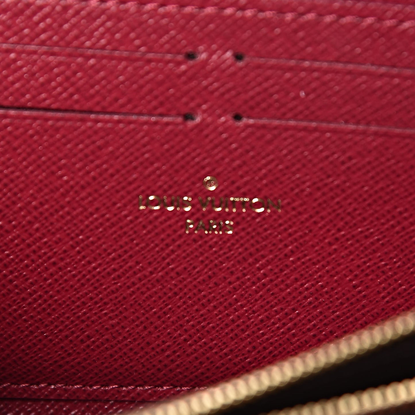 Monogram Clemence Wallet Fuchsia