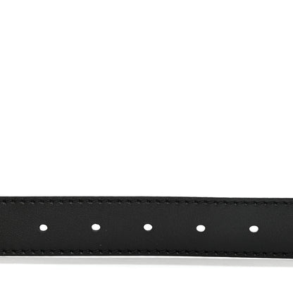 Christian Dior Calfskin D Fence Belt 80 32 Black 6 of 6
