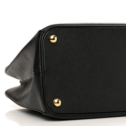 Prada Saffiano Lux Medium Tote Black 11 of 14