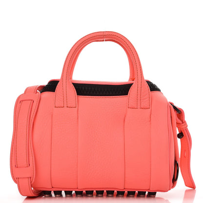 Alexander Wang Pebbled Lambskin Mini Rockie Fluo Coral 1 of 8