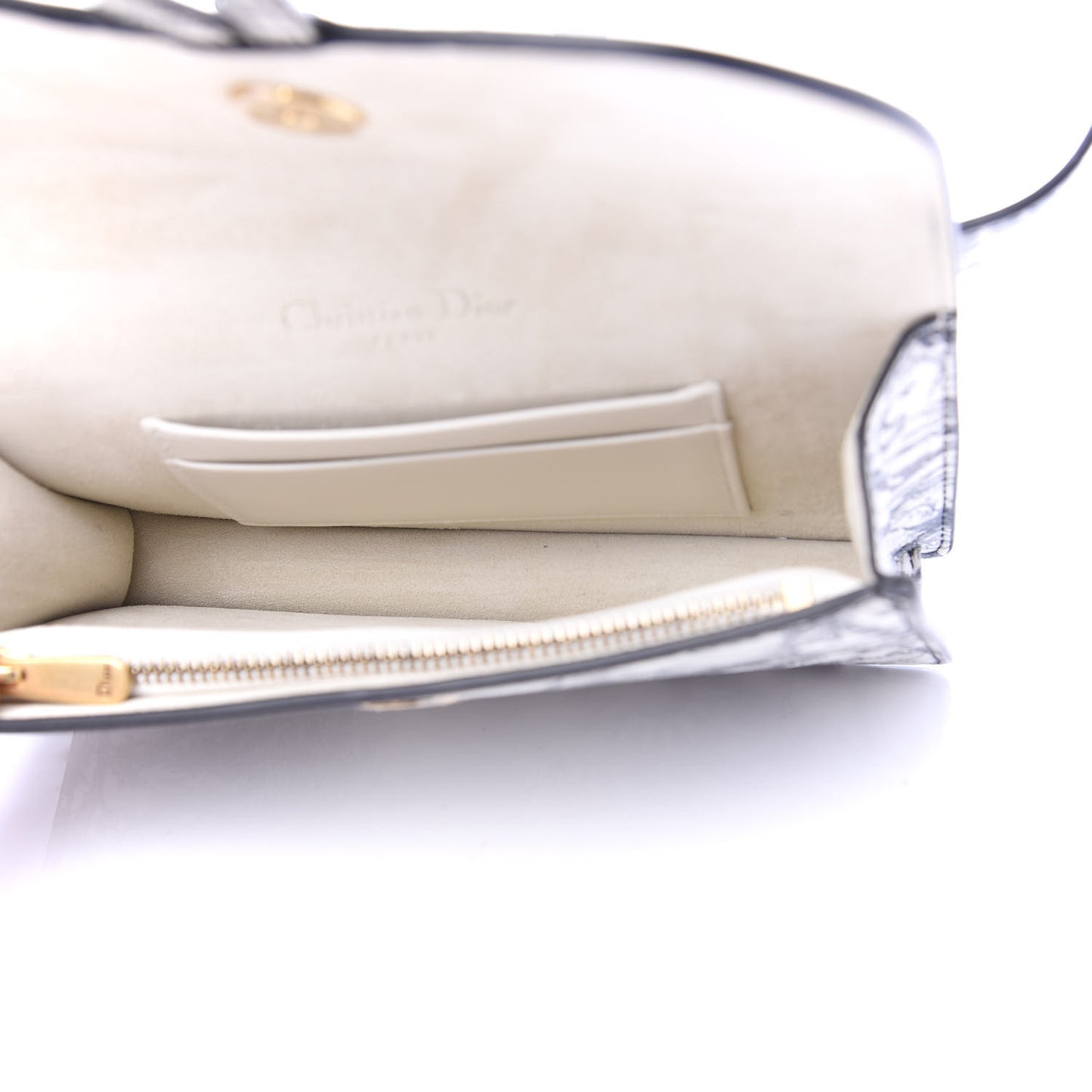 Calfskin Jardin Naturel Print Saddle Belt Bag Latte Multicolor