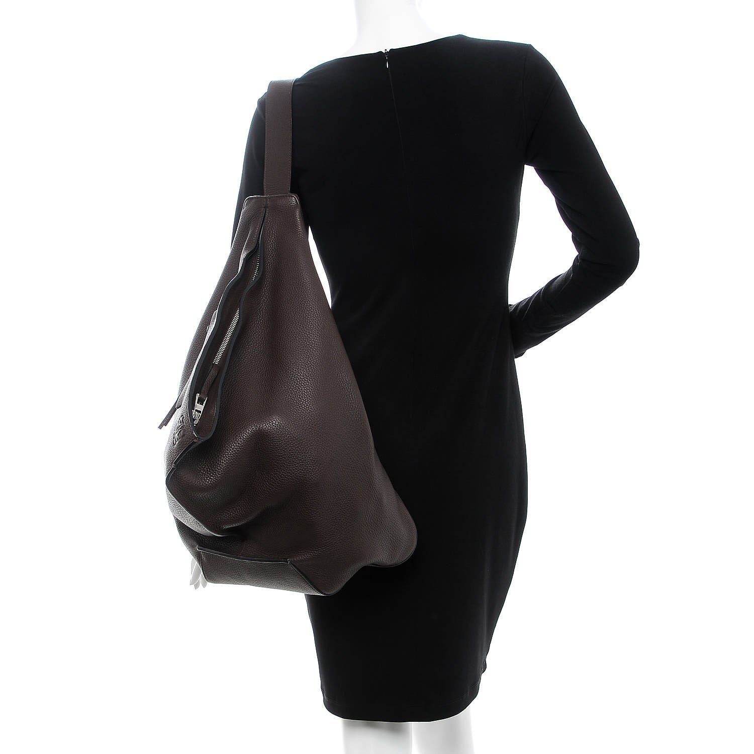 Loewe Calfskin Anton Backpack Brown 2 of 11