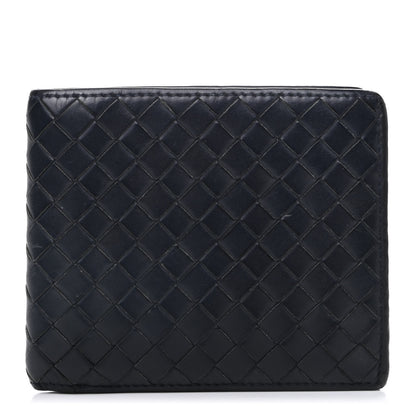 Bottega Veneta Nappa Intrecciato Bi-Fold Wallet Black 1 of 6