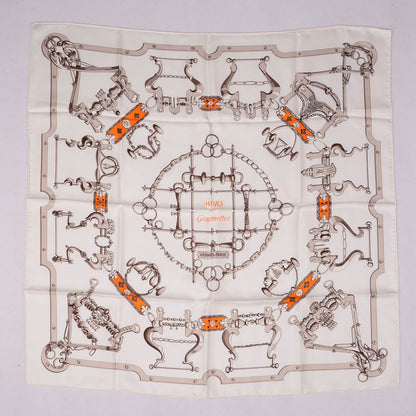 Hermes Silk Mors et Gourmettes Scarf 90 2 of 6