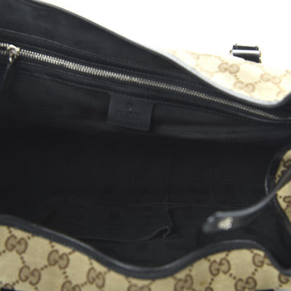Gucci Monogram Medium Twins Tote Black 5 of 10