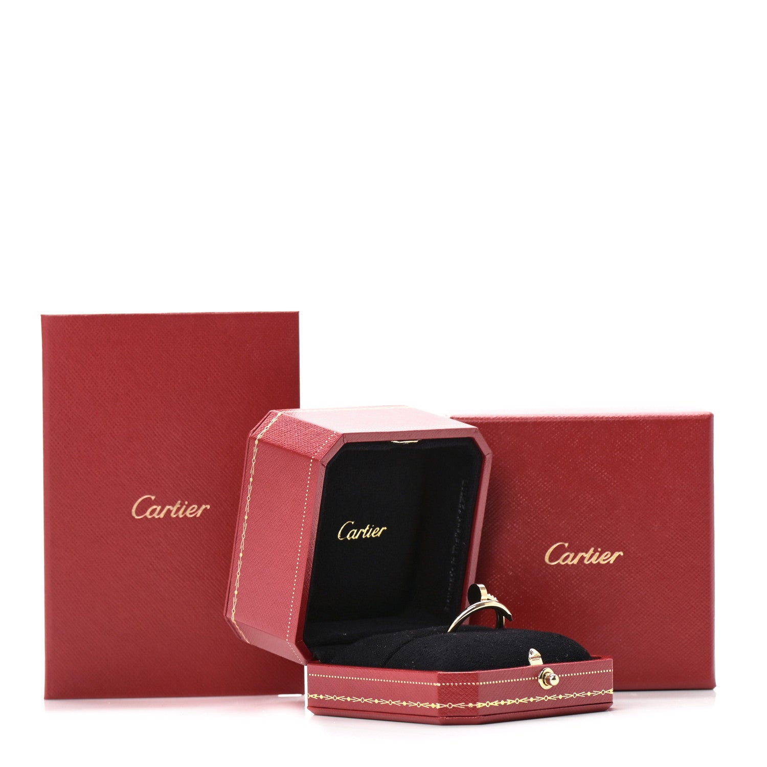 Cartier 18K Yellow Gold Juste Un Clou Ring 58 8.25 5 of 5