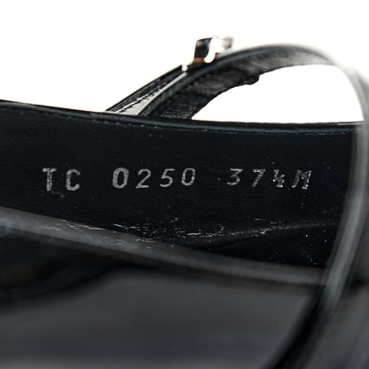 Louis Vuitton Patent Uniformes Ballet Flats 37.5 Black 8 of 8