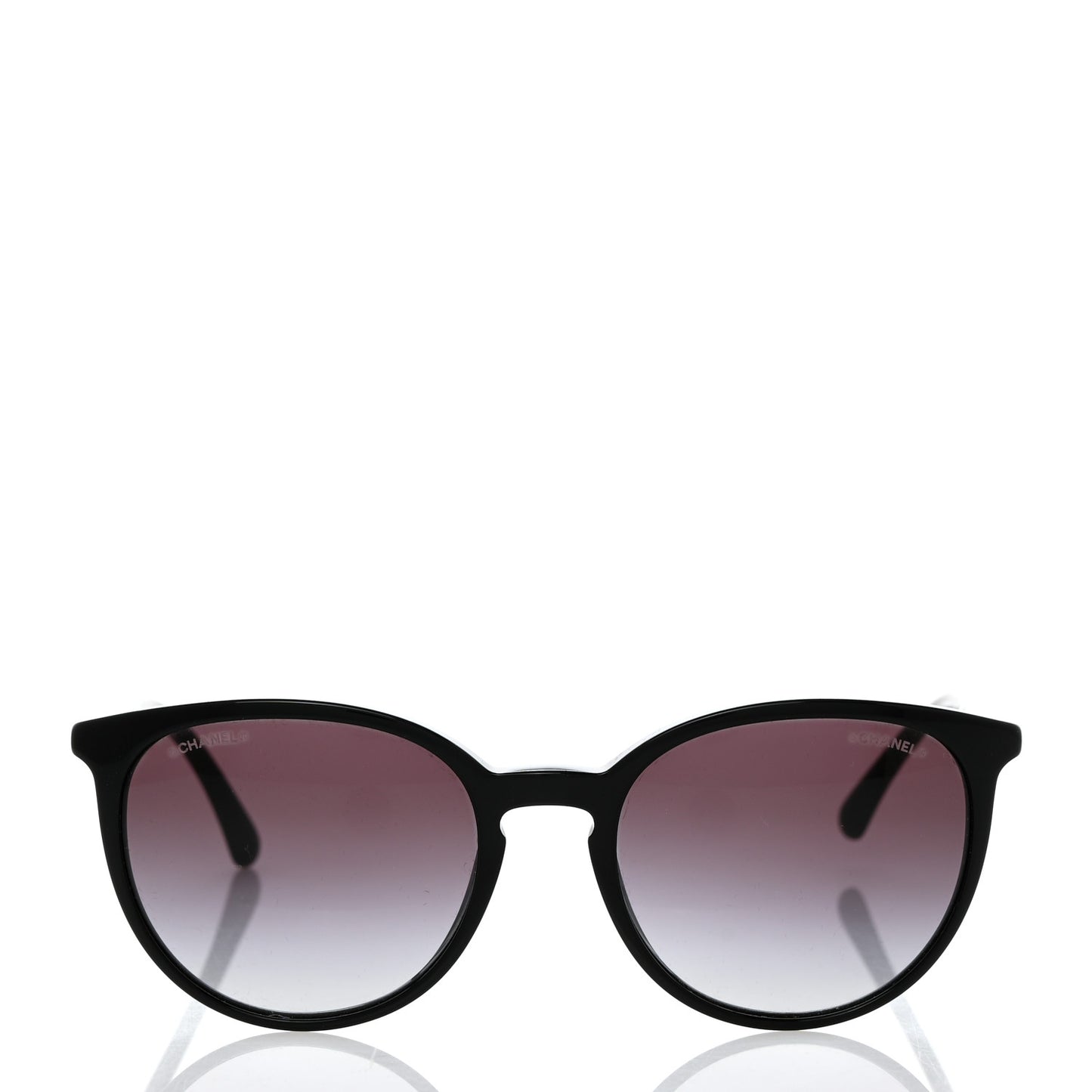 Acetate Butterfly Pearl Sunglasses 5394-H Black