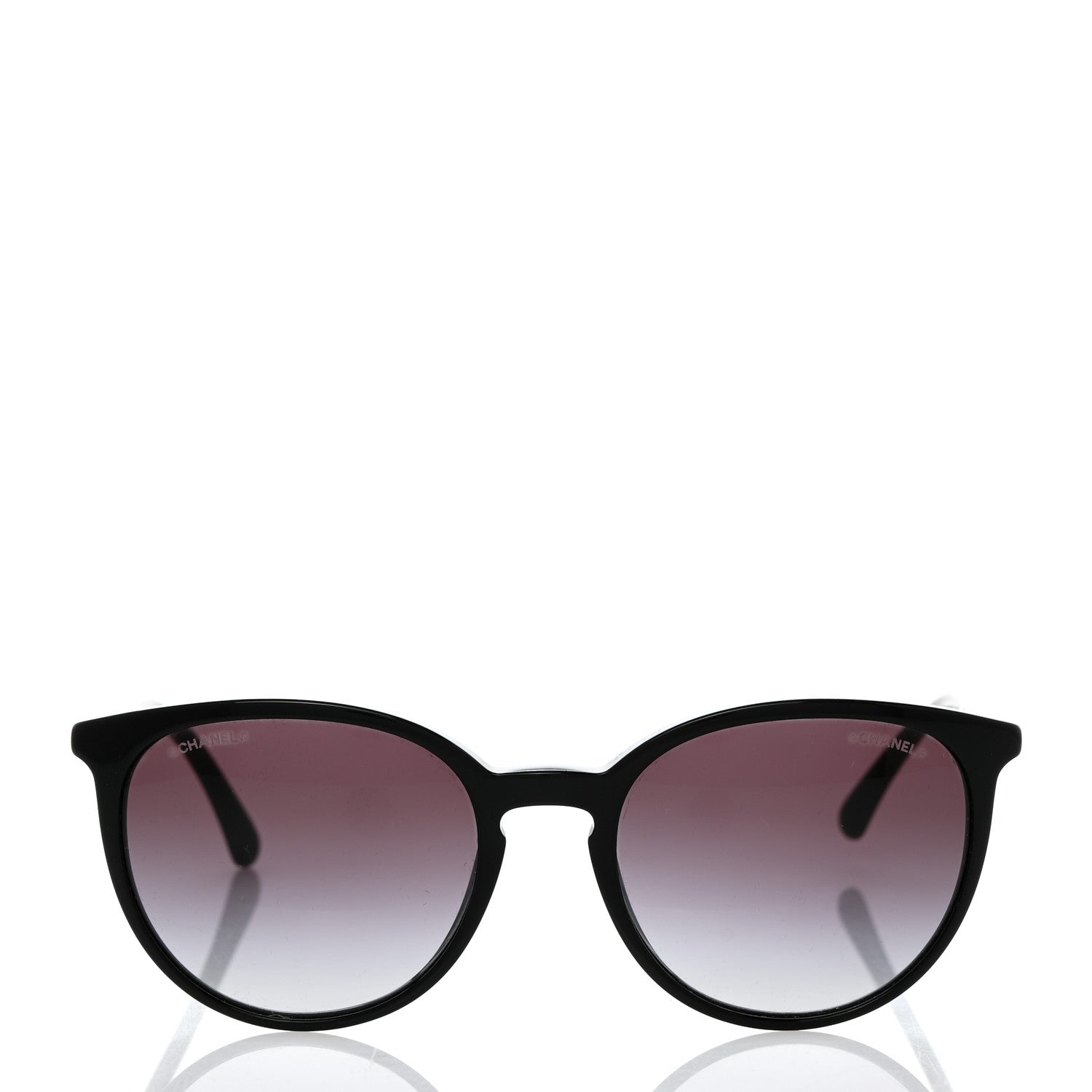 Chanel Acetate Butterfly Pearl Sunglasses 5394-H Black 2 of 8