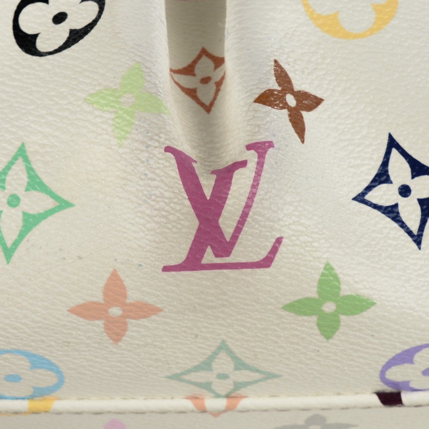 Louis Vuitton Monogram Multicolor Judy MM White 5 of 12