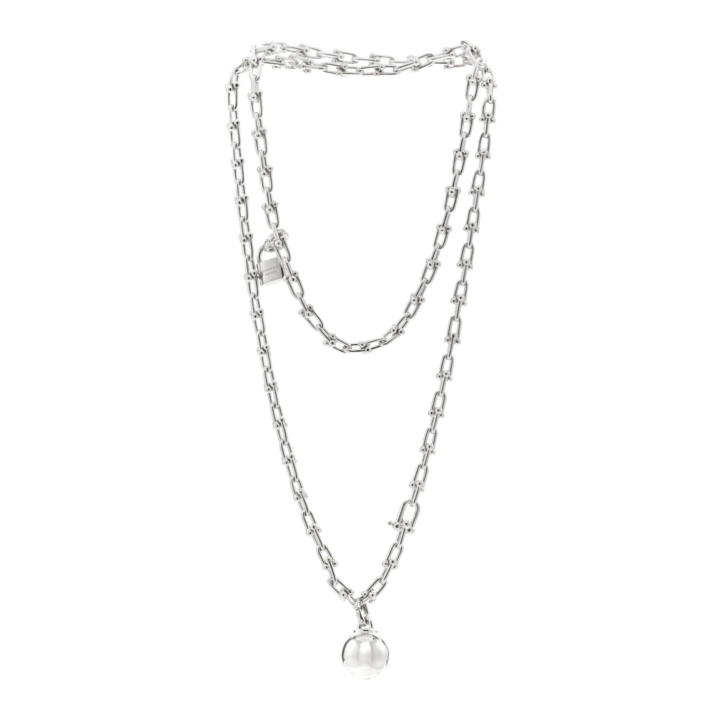 Sterling Silver HardWear Wrap Necklace