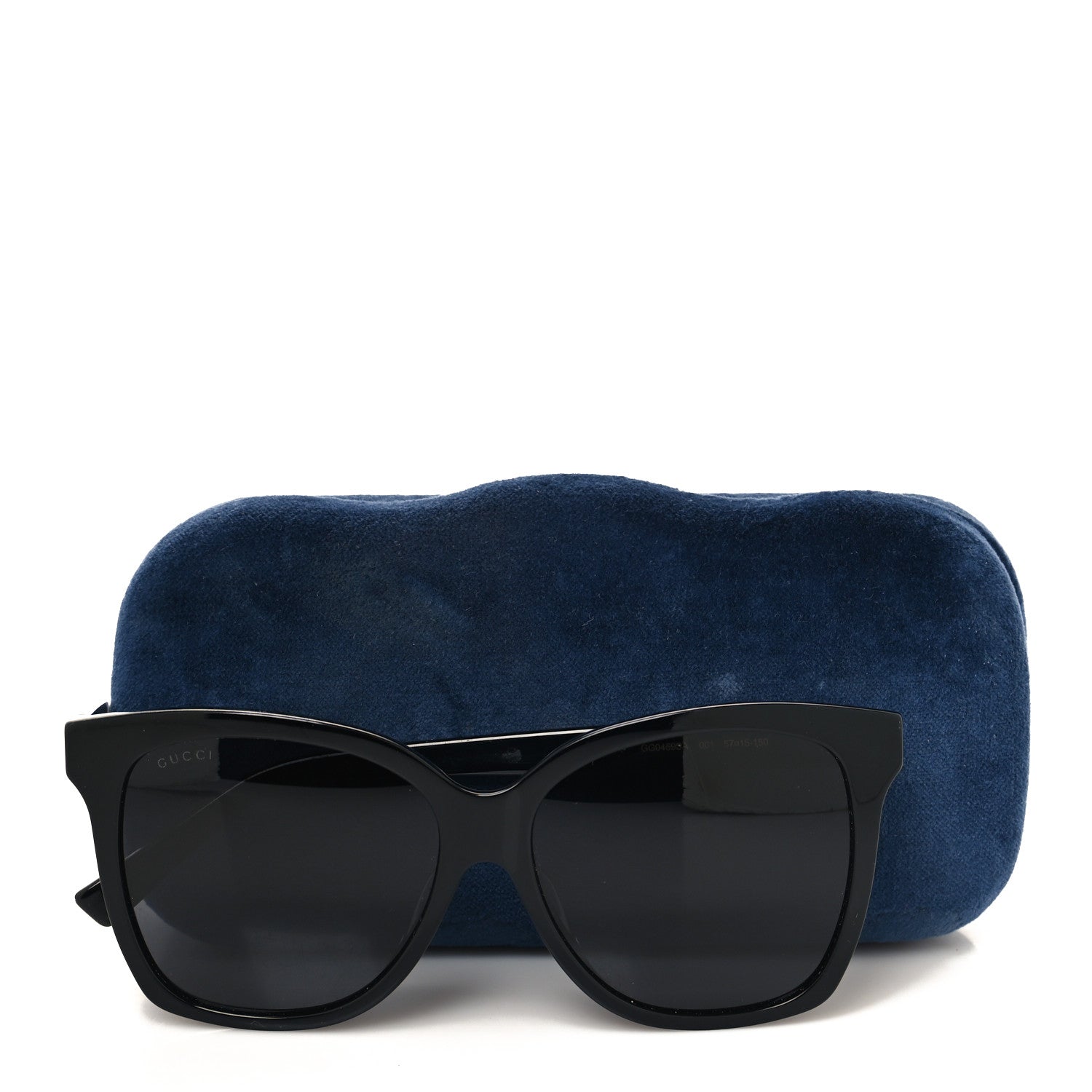 Gucci Acetate Square Frame Sunglasses GG0459SA Black 9 of 9