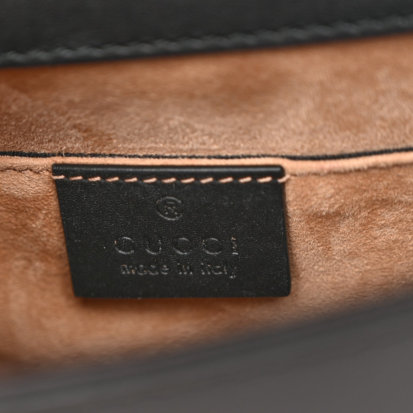 Calfskin Mini Sylvie Chain Shoulder Bag Black