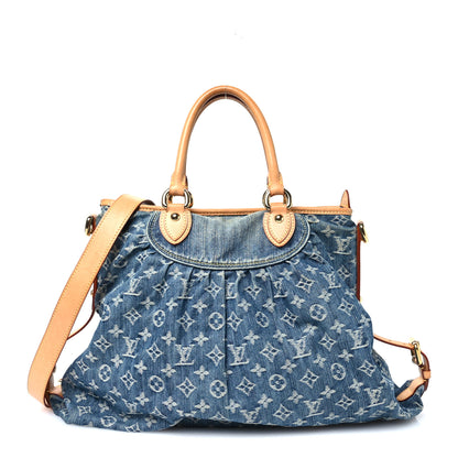 Louis Vuitton Denim Neo Cabby GM Blue 1 of 10