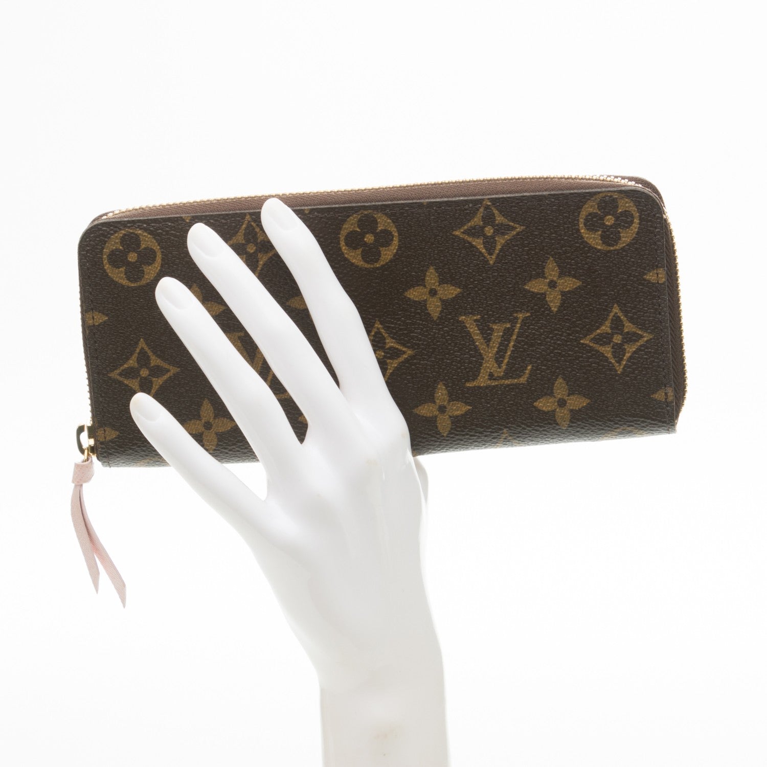Louis Vuitton Monogram Clemence Wallet Rose Ballerine 4 of 7