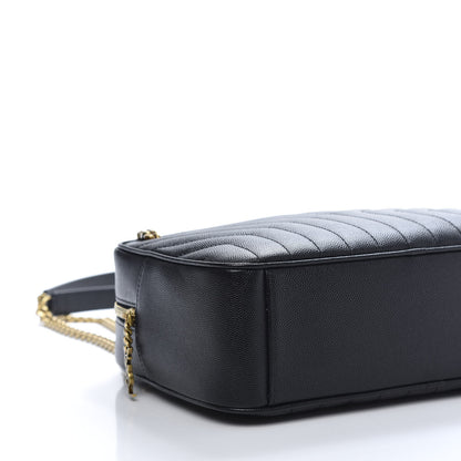 Saint Laurent Calfskin Matelasse Joan Camera Bag Black 6 of 10