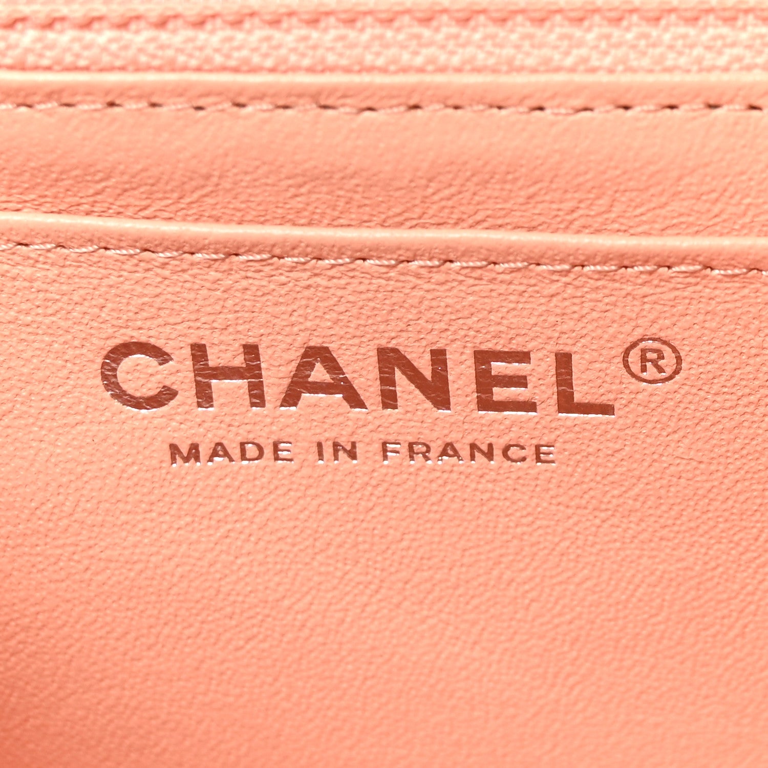 Chanel Lambskin Quilted Mini Square Flap Light Pink 6 of 10