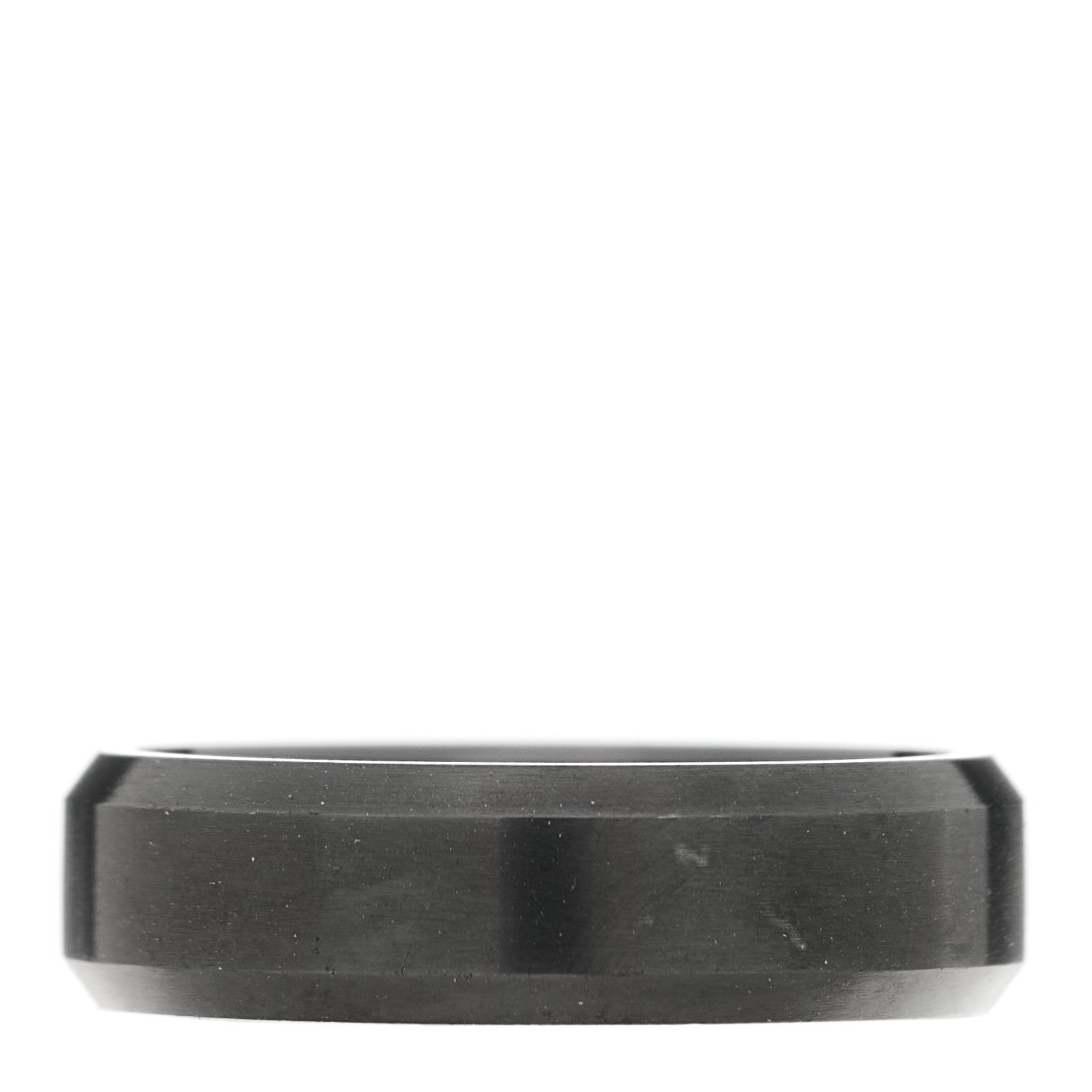 David Yurman Titanium 6mm Beveled Band Ring 57 8 3 of 4