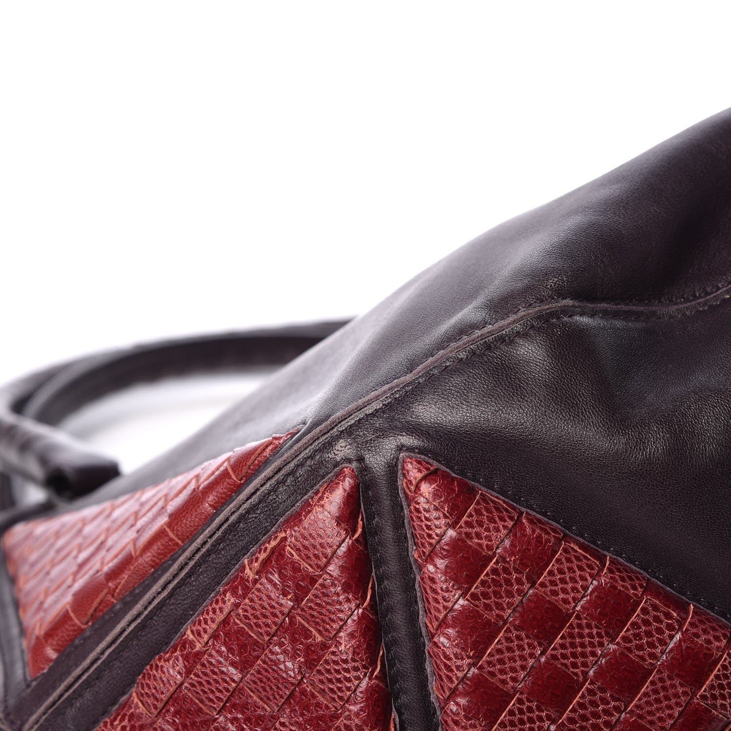 Bottega Veneta Nappa Karung Intrecciato Umbria Shopper Tote Turbolence 13 of 14