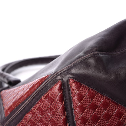 Bottega Veneta Nappa Karung Intrecciato Umbria Shopper Tote Turbolence 13 of 14