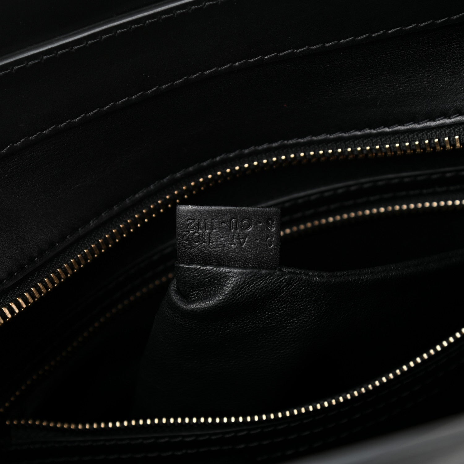 Celine Bullhide Calfskin Mini Bi-Color Luggage Black White 6 of 12