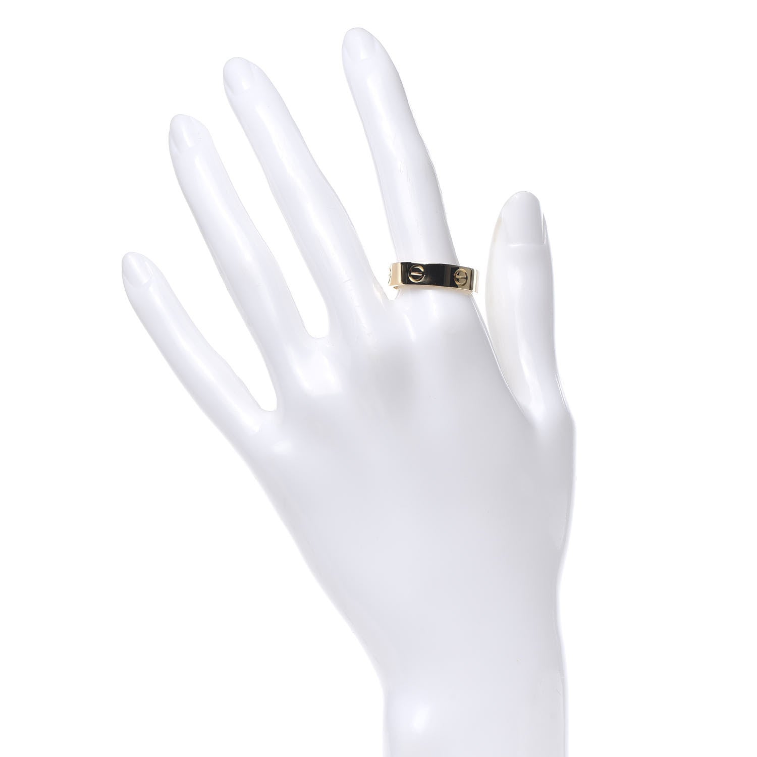 Cartier 18K Yellow Gold 5.5mm LOVE Ring 59 8.75 2 of 4
